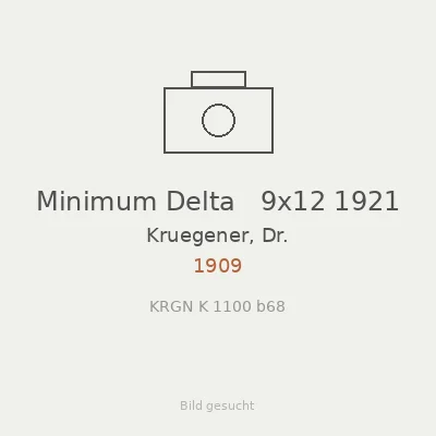 Minimum Delta   9x12 1921