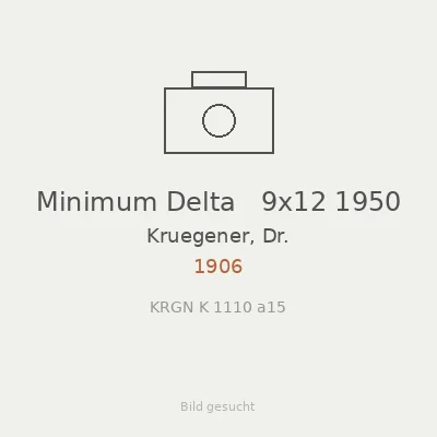 Minimum Delta   9x12 1950