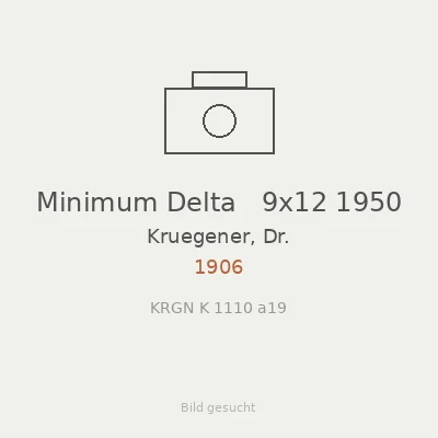 Minimum Delta   9x12 1950