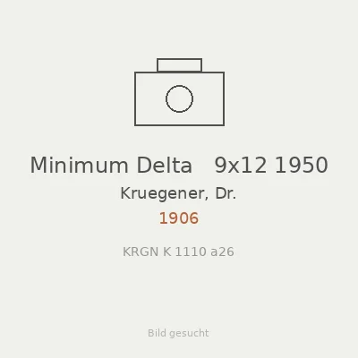 Minimum Delta   9x12 1950