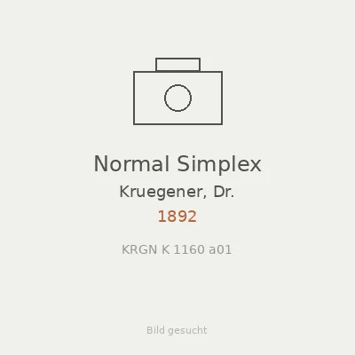 Normal Simplex