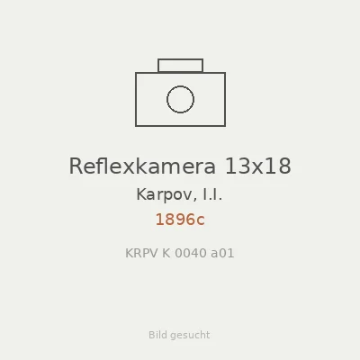 Reflexkamera 13x18