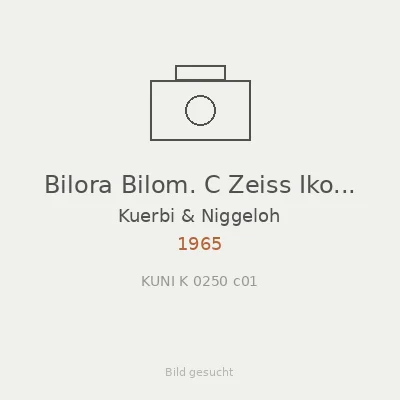 Bilora Bilom. C Zeiss Ikomatic A