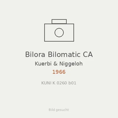 Bilora Bilomatic CA