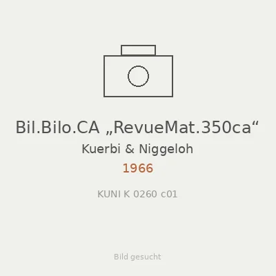 Bil.Bilo.CA „RevueMat.350ca“