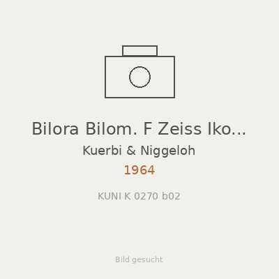 Bilora Bilom. F Zeiss Ikomatic F