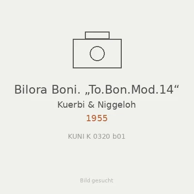 Bilora Boni. „To.Bon.Mod.14“