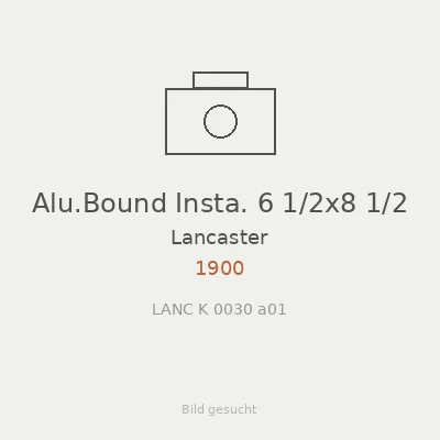 Alu.Bound Insta. 6 1/2x8 1/2