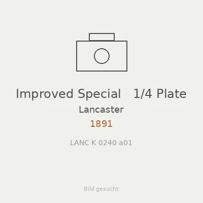 Improved Special   1/4 Plate