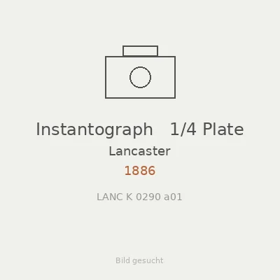 Instantograph   1/4 Plate