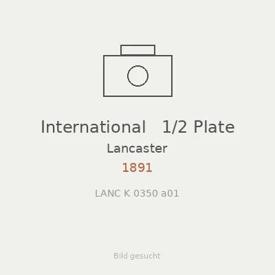 International   1/2 Plate