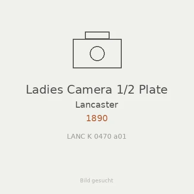 Ladies Camera 1/2 Plate