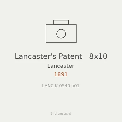 Lancaster's Patent   8x10