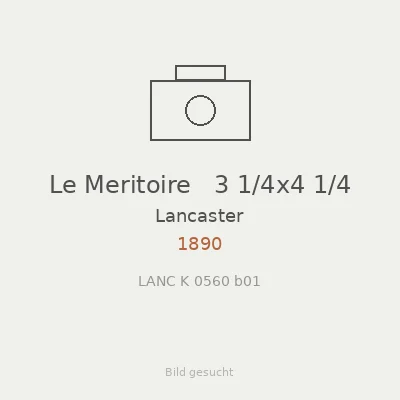 Le Meritoire   3 1/4x4 1/4