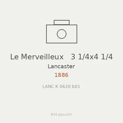 Le Merveilleux   3 1/4x4 1/4