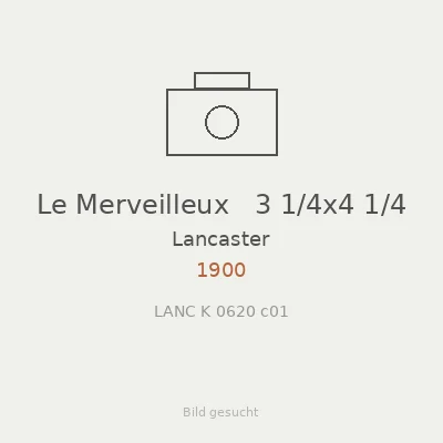Le Merveilleux   3 1/4x4 1/4