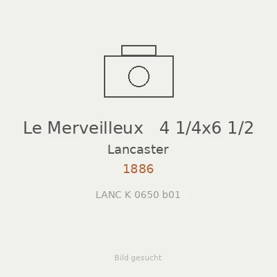 Le Merveilleux   4 1/4x6 1/2