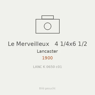 Le Merveilleux   4 1/4x6 1/2