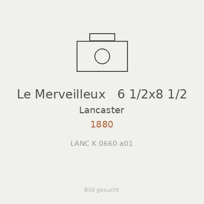 Le Merveilleux   6 1/2x8 1/2