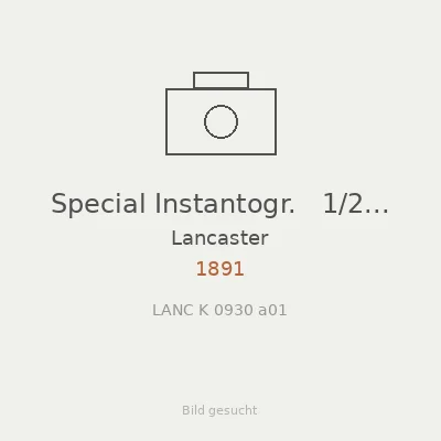 Special Instantogr.   1/2 Plate