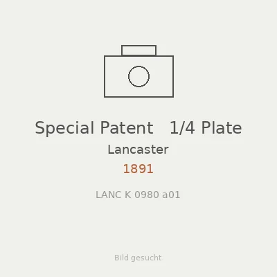 Special Patent   1/4 Plate