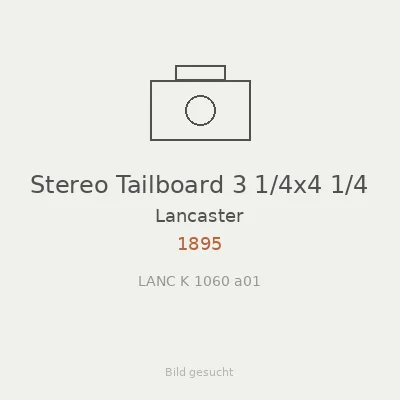 Stereo Tailboard 3 1/4x4 1/4