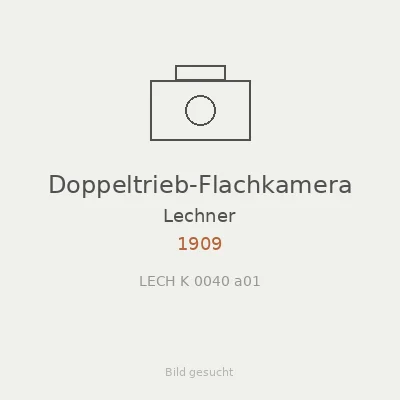 Doppeltrieb-Flachkamera