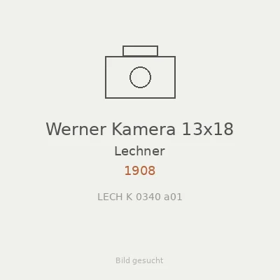 Werner Kamera 13x18