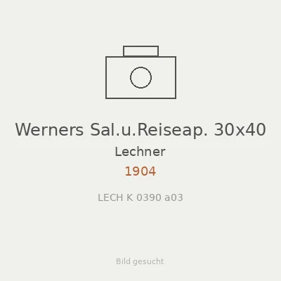 Werners Sal.u.Reiseap. 30x40