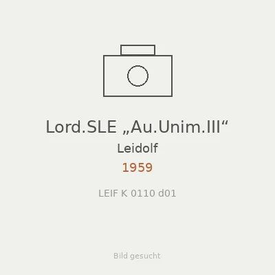 Lord.SLE „Au.Unim.III“