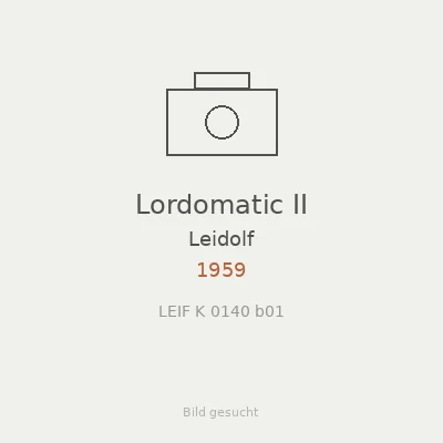 Lordomatic II