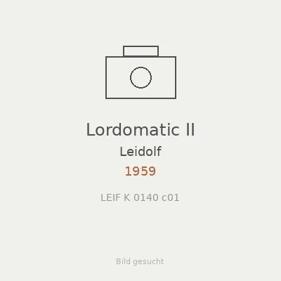 Lordomatic II
