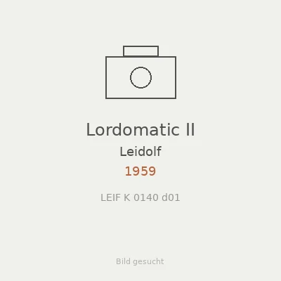 Lordomatic II