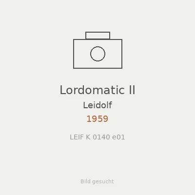 Lordomatic II