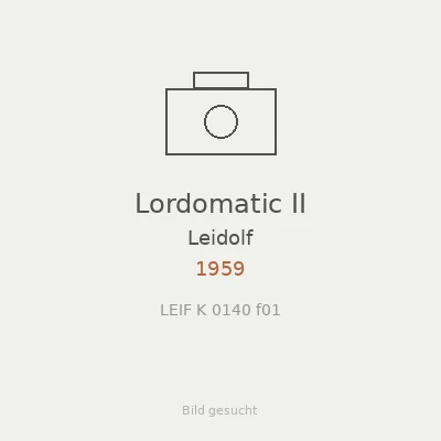Lordomatic II