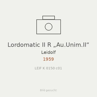Lordomatic II R „Au.Unim.II“