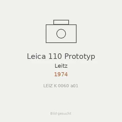 Leica 110 Prototyp
