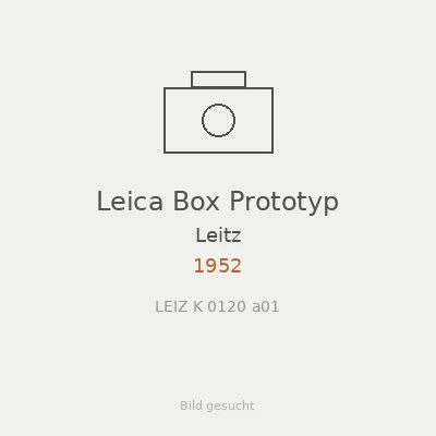 Leica Box Prototyp