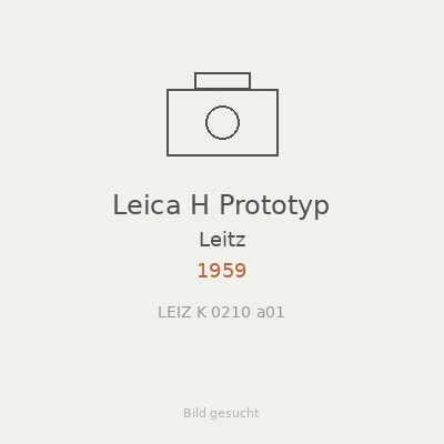 Leica H Prototyp
