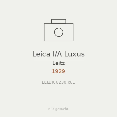 Leica I/A Luxus