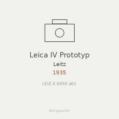 Leica IV Prototyp