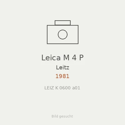 Leica M 4 P