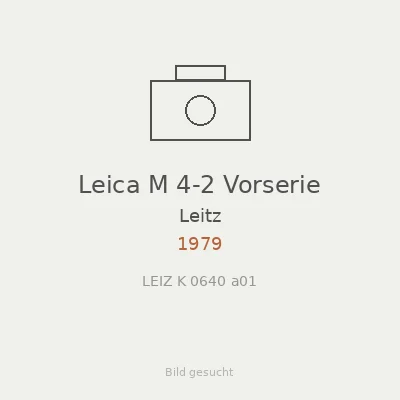 Leica M 4-2 Vorserie