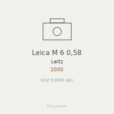 Leica M 6 0,58