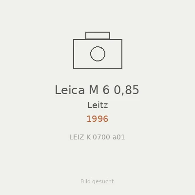 Leica M 6 0,85