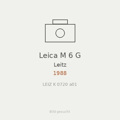 Leica M 6 G