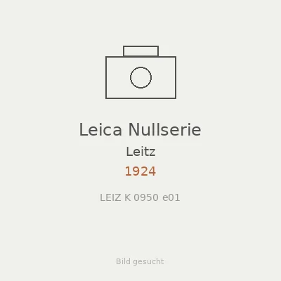 Leica Nullserie