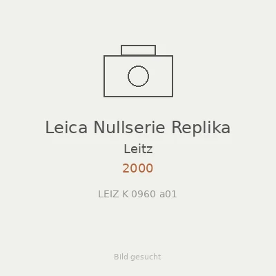 Leica Nullserie Replika