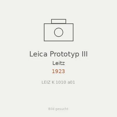 Leica Prototyp III