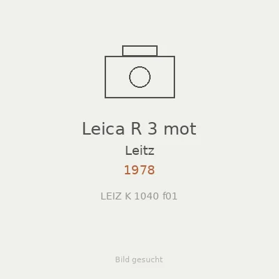 Leica R 3 mot